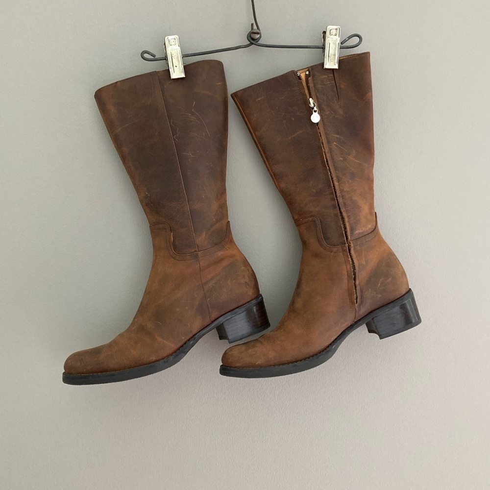 Size 5 Girl’s Rockport Waterproof Leather Boots